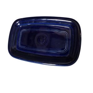 BUTTER DISH PLATE Cobalt blue HOMER LAUGHLIN FIESTA REPLACEMENT